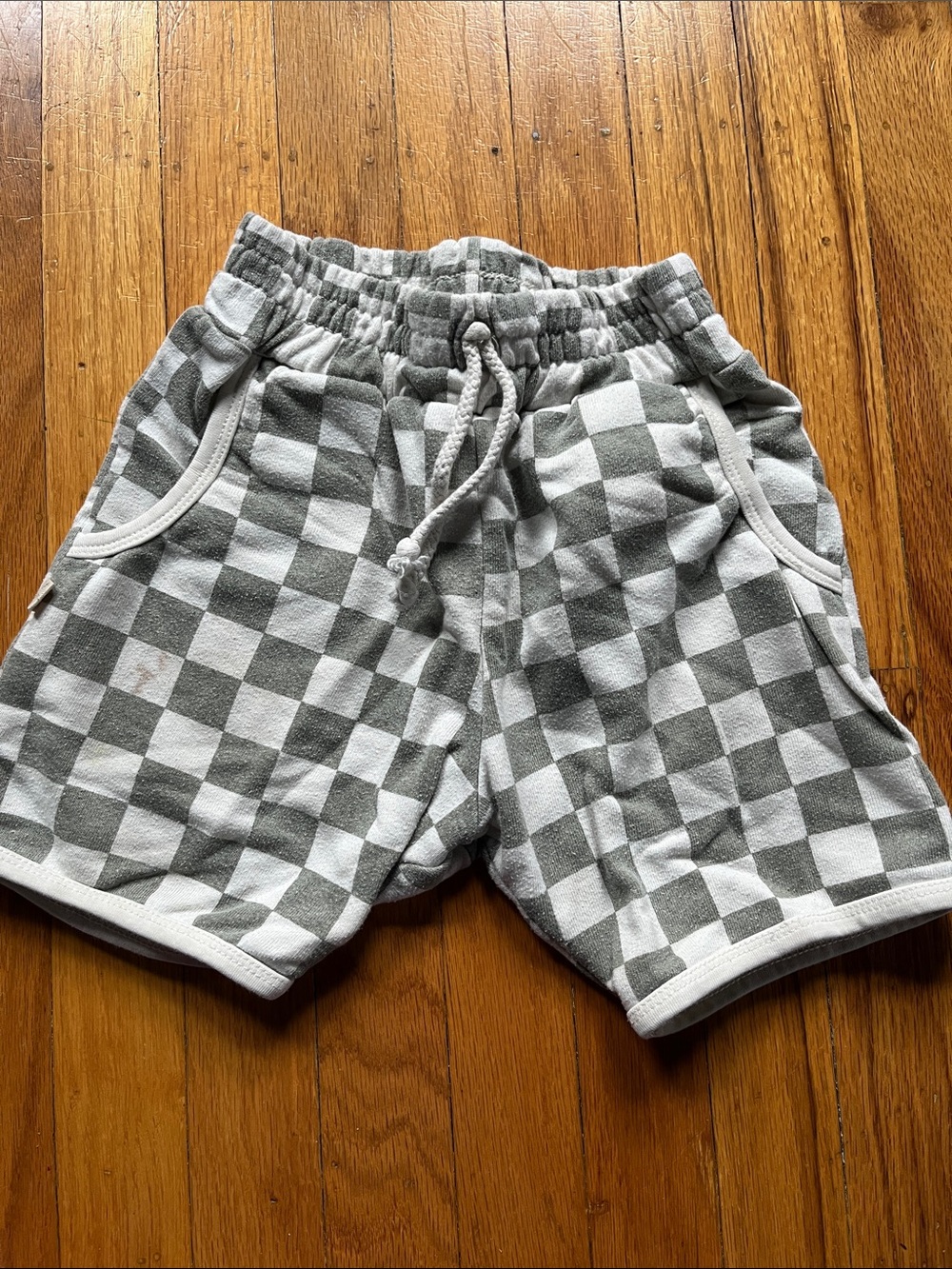 Childhoods Clothing Retro Shorts checkerboard 8/9